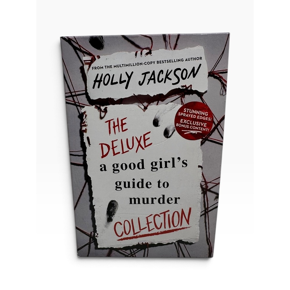 Holly Jackson A Good Girls Guide to Murder Deluxe Collection Box Set 3 Books